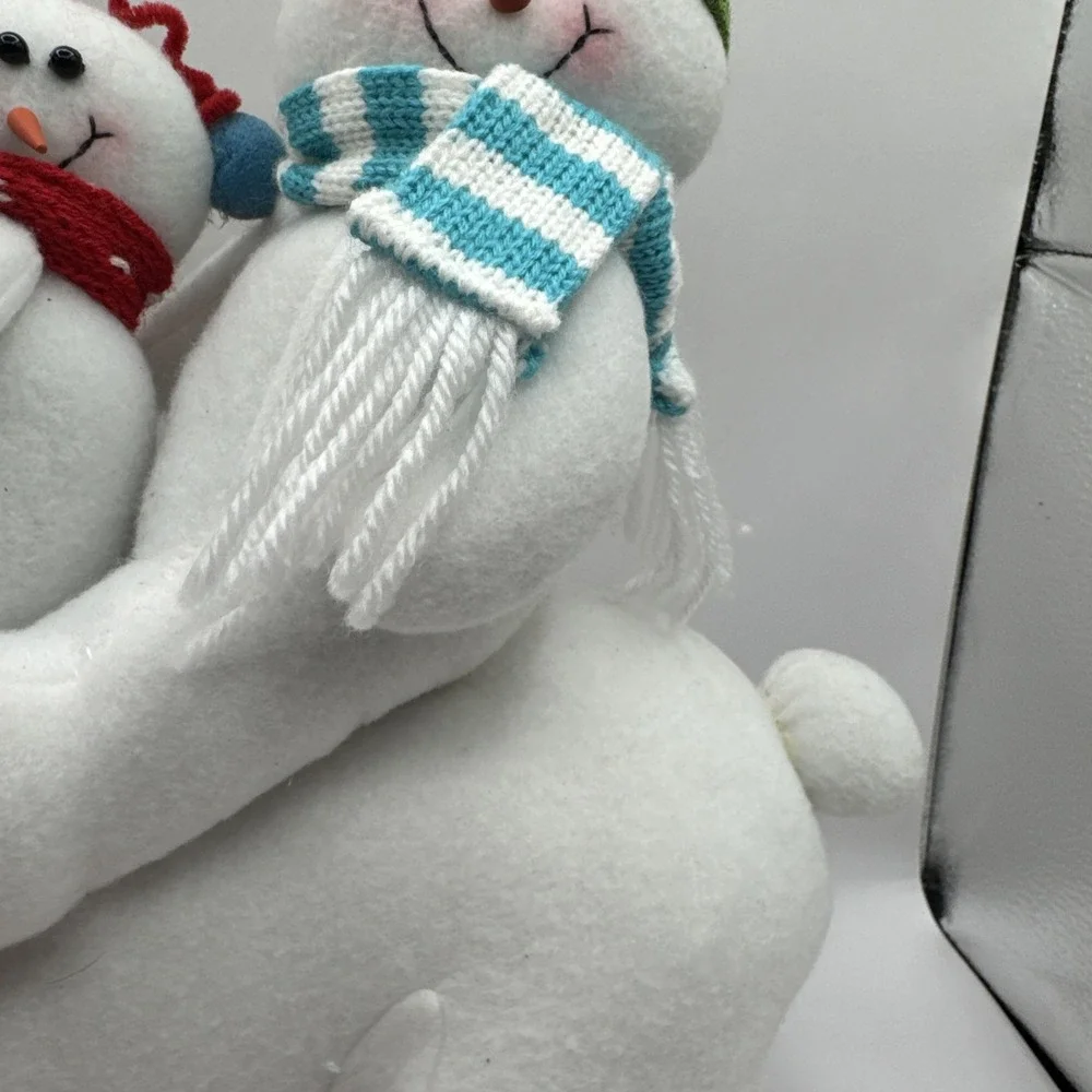 Kohl's St Nicholas Square Polar Bear Express Plush Toy -‎ Snow Days Snowman